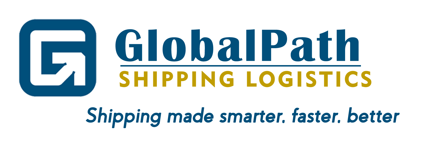 GlobalPath Shipping Logistics Logo
